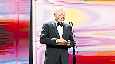 Photo of 【金马62】李安满头白发颁奖