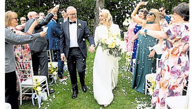 Photo of 澳首位任内结婚领导人 阿尔巴尼斯与海顿完婚