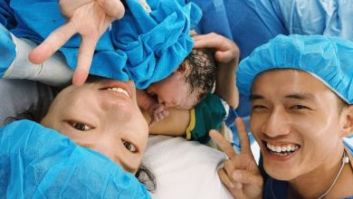 Photo of 云镁鑫昨剖腹产女 阿哲开心喊: Call me Daddy