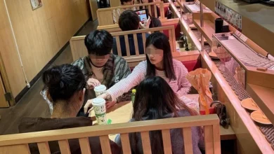 Photo of 外带手撕鸡薯条进寿司店吃 奥客不听劝还乱丢垃圾！