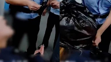 Photo of 与男友吵架气到碱中毒 警察用胶袋救她一命