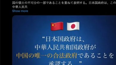 Photo of 毛宁发4张英日双语海报 提醒日方信守承诺