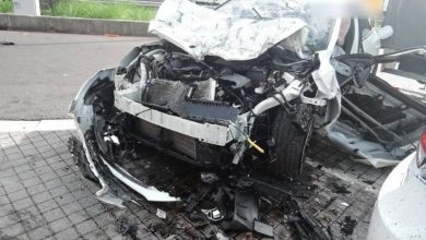 Photo of 疑用辅助驾驶系统 电动车休息站连撞5车