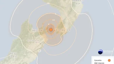 Photo of 距纽西兰首都25公里 库克海峡4.9级地震 3万人感受到震动