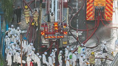 Photo of 灾难遇害者辨认组600人 进入火场助辨认遗体身份