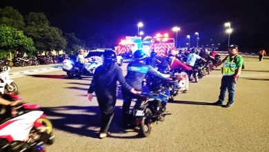 Photo of 雪警大规模取缔飚车 6公里路段 扣逾200摩多
