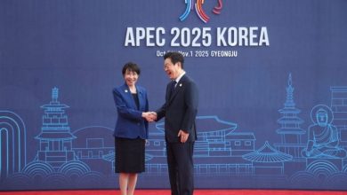 Photo of 韩国总统晤日本首相 大赞“对她印象非常好”
