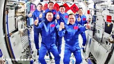 Photo of 中国航天史上第7次太空会师 神舟21出征成功