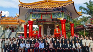 Photo of 大山脚紫清阁观音亭揭幕 杨荣丰: 象征六合同心