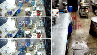 Photo of 餐馆外3人遭袭案 业者说明厨房血迹来由