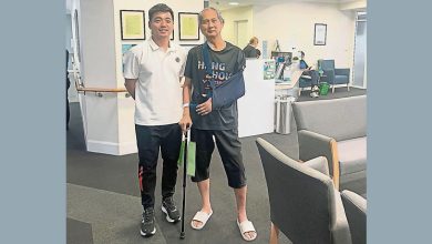 Photo of 恢复神速已能行走 黄达明料本周五出院