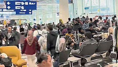Photo of 丹机场人潮汹涌 爆满情况堪比KLIA