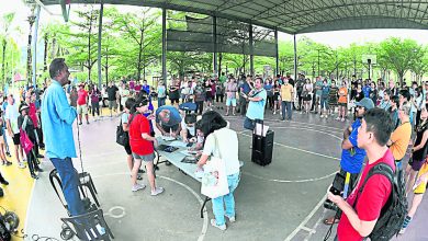 Photo of 近百人和平请愿 促取消宏愿山发展