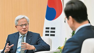 Photo of 【庆州APEC峰会】李在明晤黄仁勋 辉达宣布供韩26万块GPU