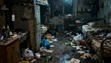 Photo of 屋内垃圾堆积  租户拖欠租金后失联