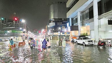 Photo of 泰南强降雨水淹多地 阿努廷急赴合艾视察灾情
