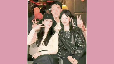 Photo of 杨紫生日会 刘诗诗素颜祝贺