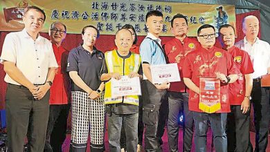 Photo of 【北海甘光峇汝福德祠神诞宴】彭心慈勉学习济公精神 不靠宣传实实在在行善