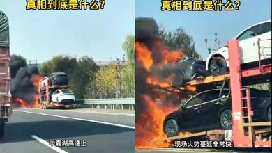 Photo of 特斯拉又出意外！运送途中突起火 承载卡车也烧毁