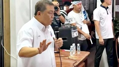 Photo of 沙巴州选〡被指不属路阳候选人 谭永福政治演说当场喊停