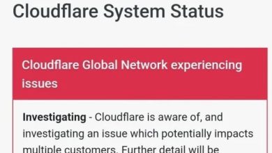 Photo of Cloudflare疑遭攻击 引发全球性故障 多家网站一度瘫痪