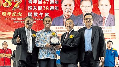Photo of 【霹雳广东会馆87周年会庆】陈治年：华校礼堂禁酒让人忧 昌明政府应尊重各族