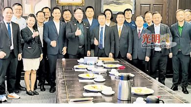 Photo of 【槟南安会馆接待中国访问团】洪祖殿:团结乡亲 弘扬文化 南安会馆推动马中交流