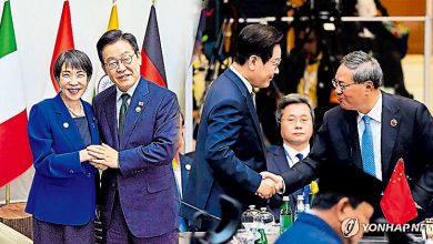 Photo of 李在明G20分晤李强高市