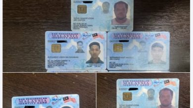 Photo of 4男1女打油后 忘了取回MyKad