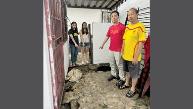 Photo of 后巷沟破裂塌陷延伸至住家 金宝县会拨3万修沟