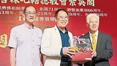 Photo of 【峇株巴辖紫英阁71週年晚宴】林添顺：明年财案首次 柔拨150万挺龙狮团