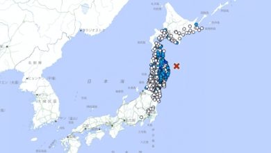 Photo of 日本跨年夜又震 岩手縣外海規模5.7地震