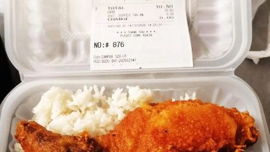 Photo of 白饭+炸鸡腿RM10.50 两派网民热议