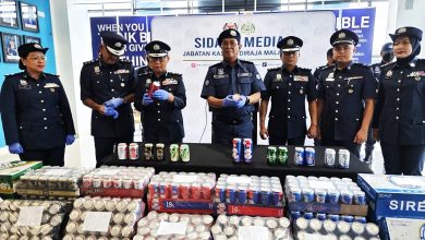 Photo of 关税局沙2地突检 起逾30万元走私啤酒