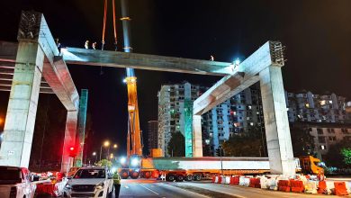 Photo of 7日起进行横梁吊装作业 天德园大道夜间封路