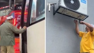 Photo of 为了女儿住得更舒适   父跨城搭巴士帮装冷气