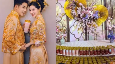 Photo of 身价300亿强强联手 婚宴用奶茶代酒