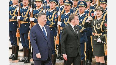 Photo of 习近平晤马克龙 坚持平等对话开放合作
