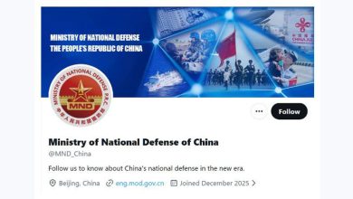 Photo of 中国国防部开通X账号  以英文发帖见证历史我们来了”