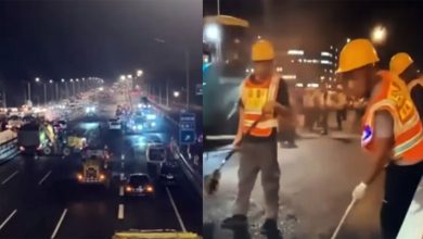 Photo of 中国速度快! 快 ! 千机千人6小时 修路18公里