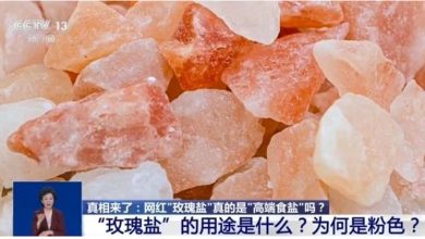 Photo of 玫瑰盐热卖背后 央视揭食品安全问题