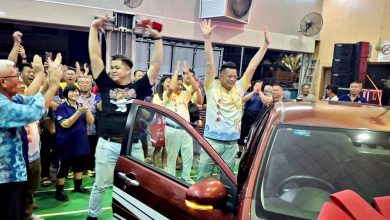 Photo of 买餐券捐20元可抽奖 他在神诞宴抽到一辆车