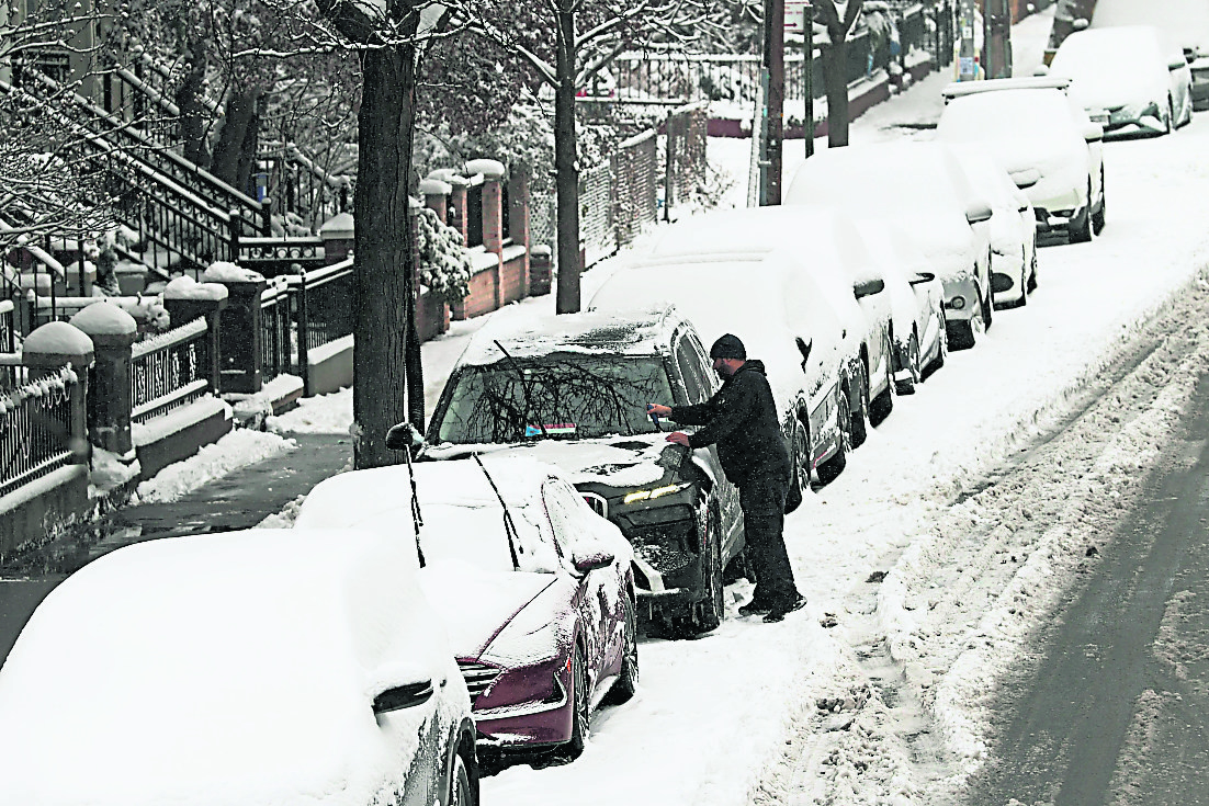 美东北部暴风雪纽约新泽西进入紧急状态| 国际| 2025-12-28 – 光明日报