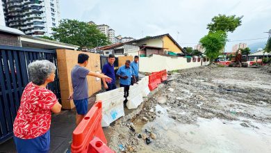Photo of 雨季耽误进水口安装工程 峇都兰樟居民受促体谅