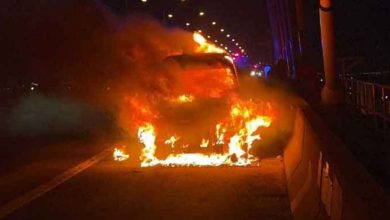 Photo of 刚买的二手车 开回家半路起火