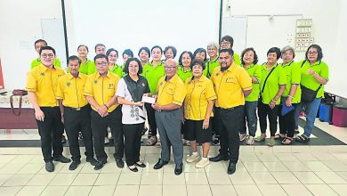 Photo of 马口泷江同乡会推中华文化 5000元捐启中办华乐节
