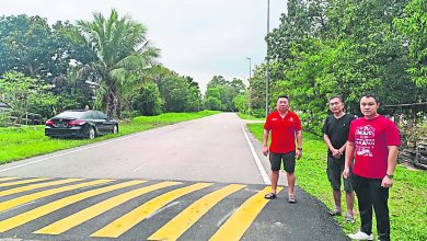 Photo of 武吉波浪英丹路 增3路墩遏止飙车