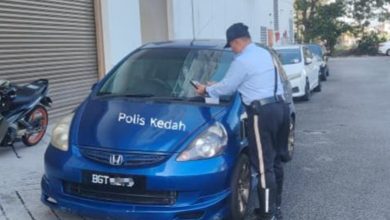 Photo of 警局范围乱停车 他们中罚单了