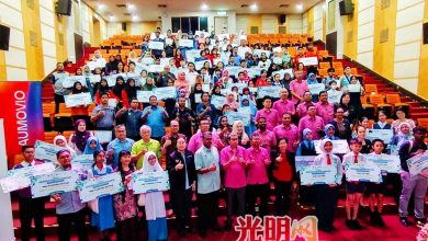 Photo of 威省市厅绿色学校颁奖礼 47校减2大货柜垃圾量