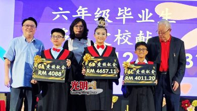 Photo of 【太平华联一校毕业典礼】蔡长深冀华裔政党和谐 关注华小课纲变化